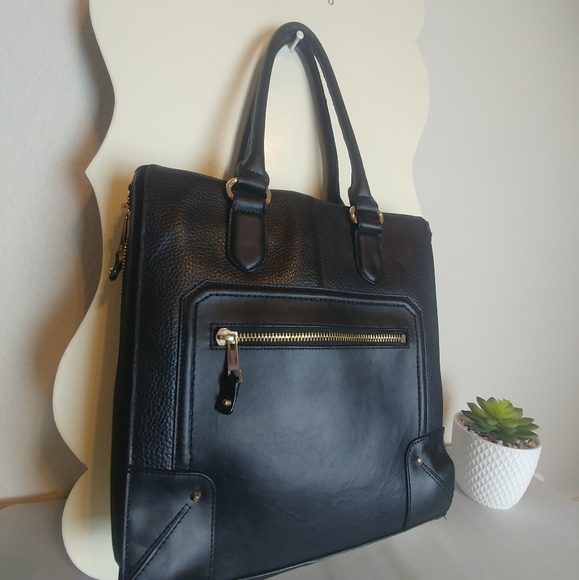Aldo Handbags - Aldo Black Leather Business/ Laptop Bag